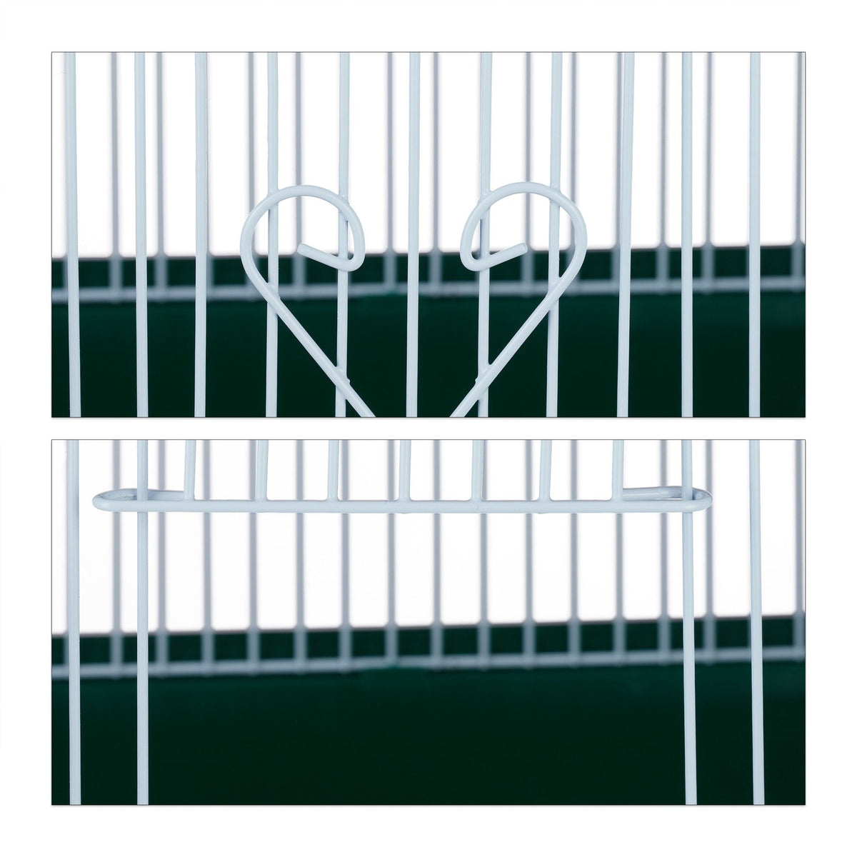 Small birdcage with accessories