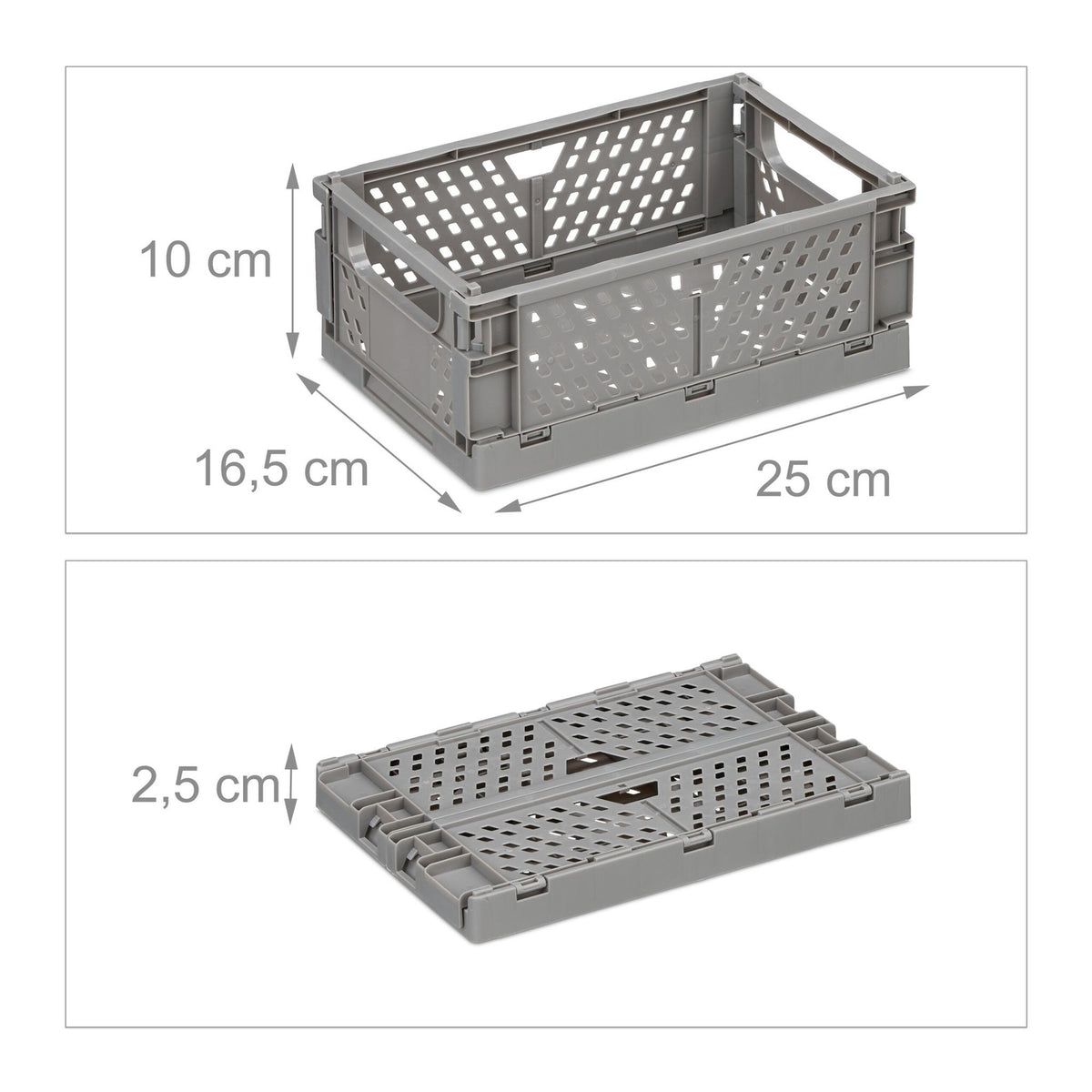 Small collapsible box set of 2