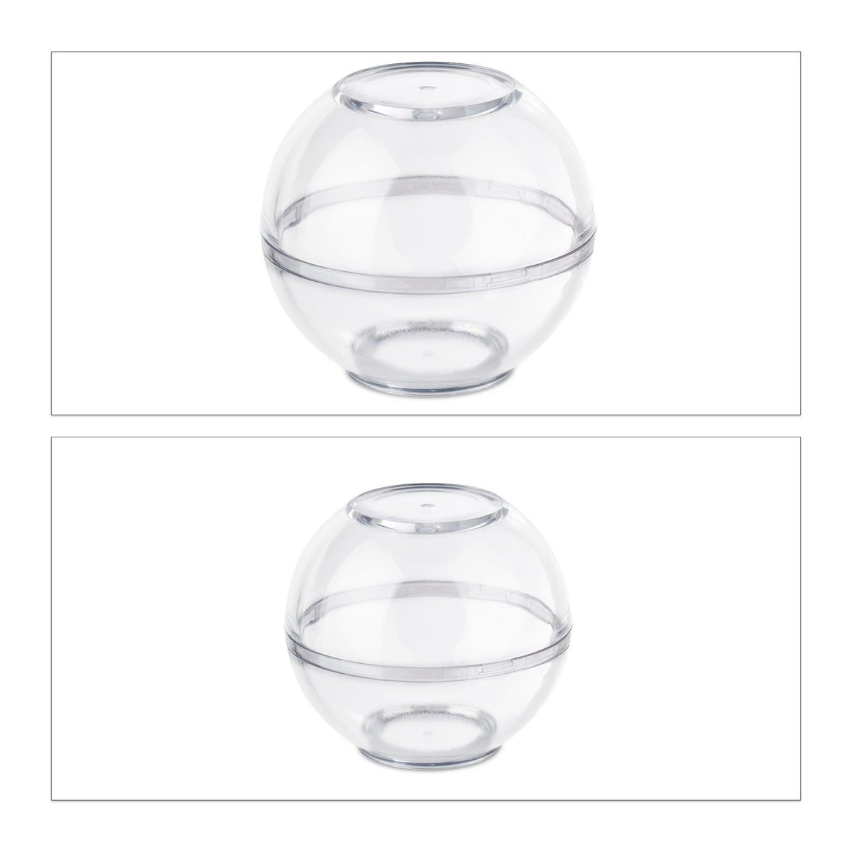 Small plastic food containers