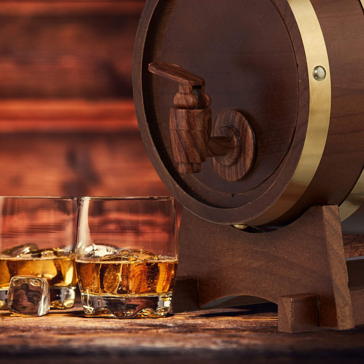 Small wooden barrel 2.2 liters