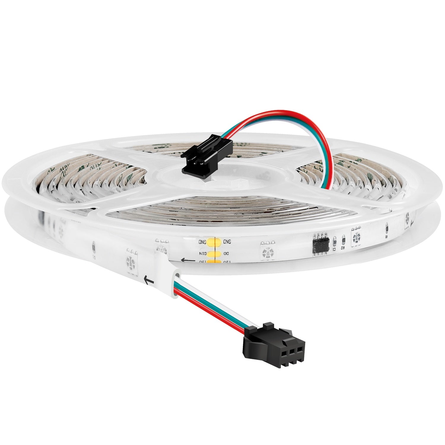 Smart Digital RGB LED strip addressable 400 lm 5m LED WiFi Tuya