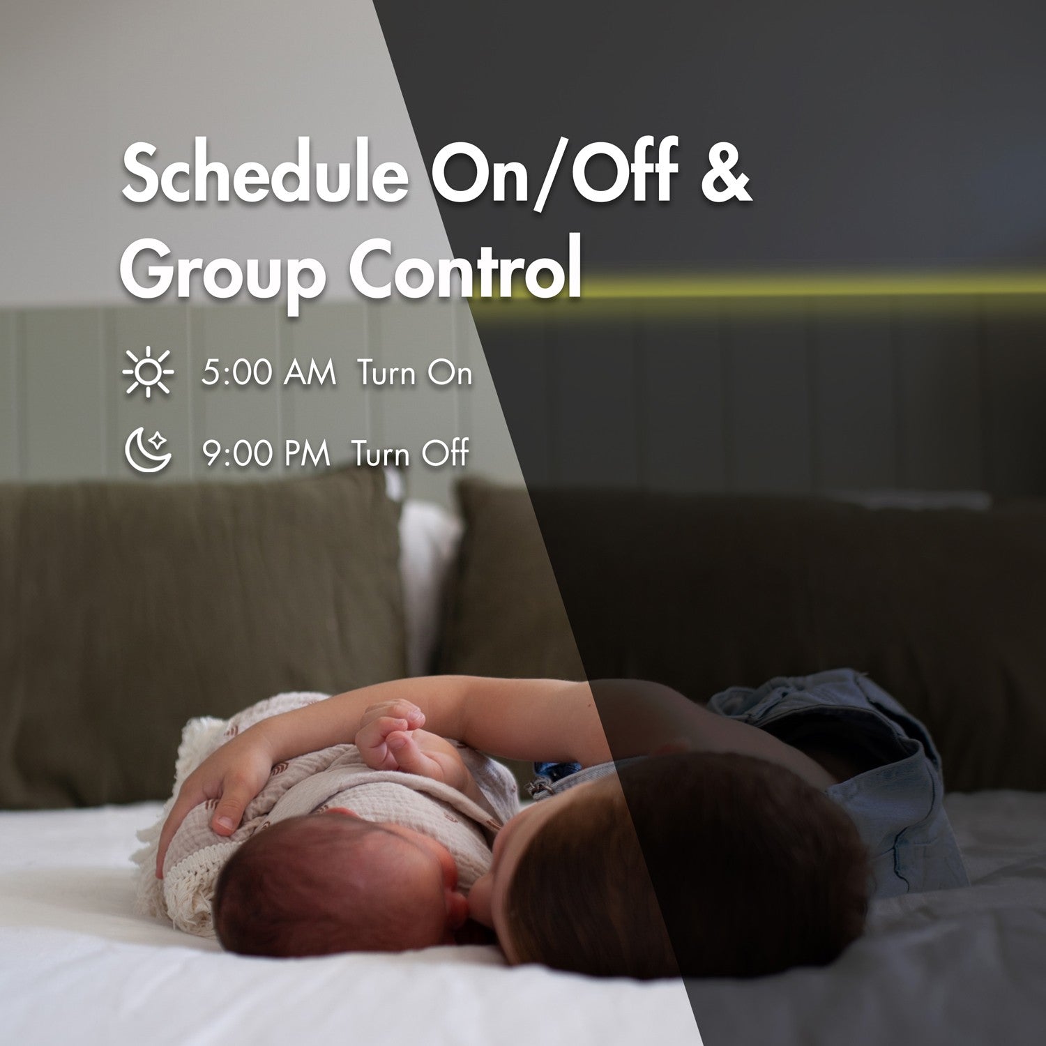 Smart Digital RGB LED strip addressable 400 lm 5m LED WiFi Tuya