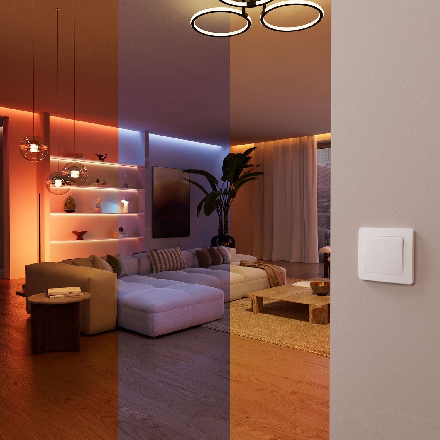 Smart In-Wall Switch Module for Hue Lights, 1-Pack