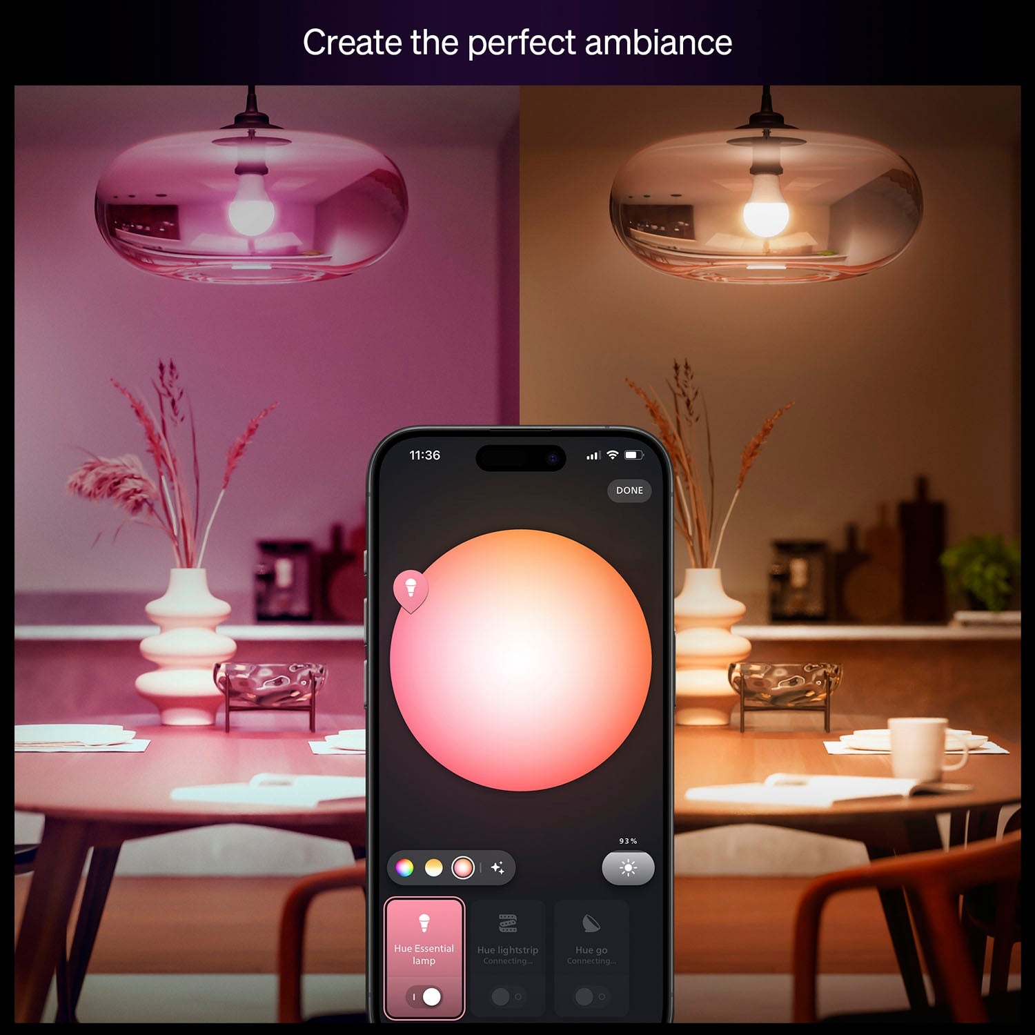 Smart LED Bulbs E27 60W, 806lm, 3-Pack