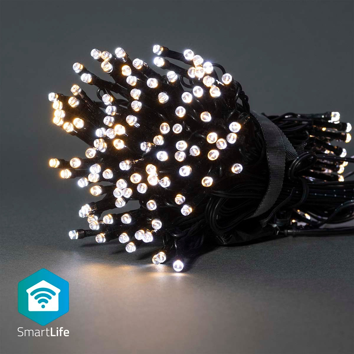 SmartLife Christmas Lighting | String | Wi-Fi | Warm to cool white | 200 LEDs | 20.0 m | Android™ / IOS
