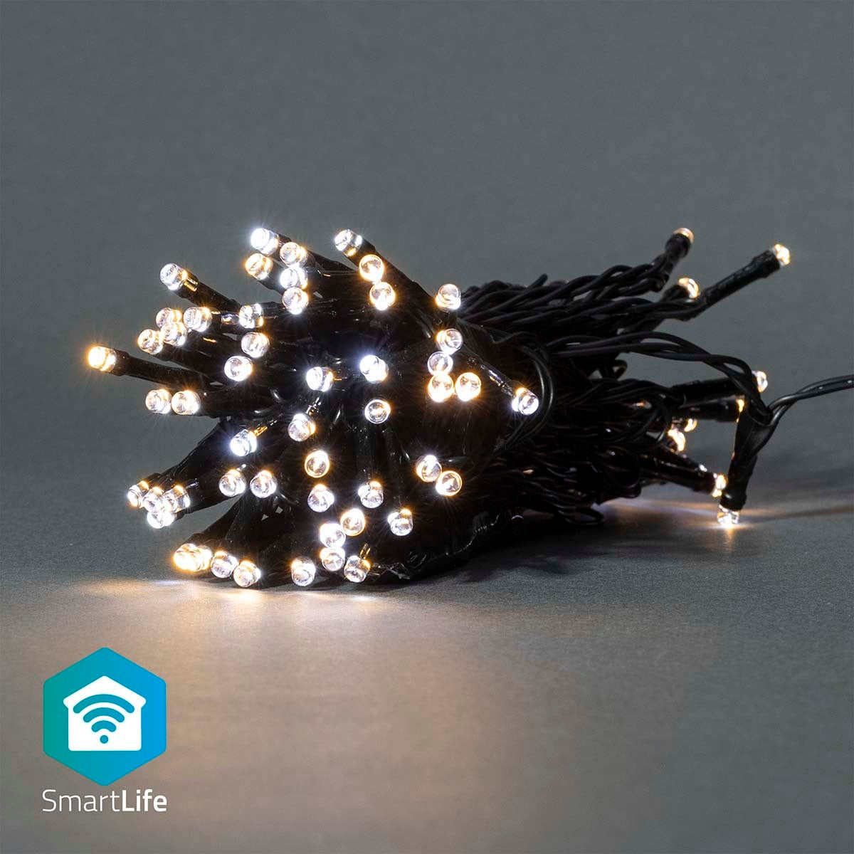 SmartLife Christmas Lighting | String | Wi-Fi | Warm to cool white | 50 LEDs | 5.00 m | Android™ / IOS