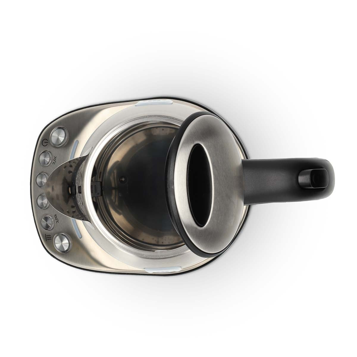 SmartLife Electric Kettle | Wi-Fi | 1.7 l | Stainless Steel | 70,80,90,100 °C | Temperature indicator | Rotatable 360 degrees | Concealed heating element | Strix® controller | Android™ / IOS