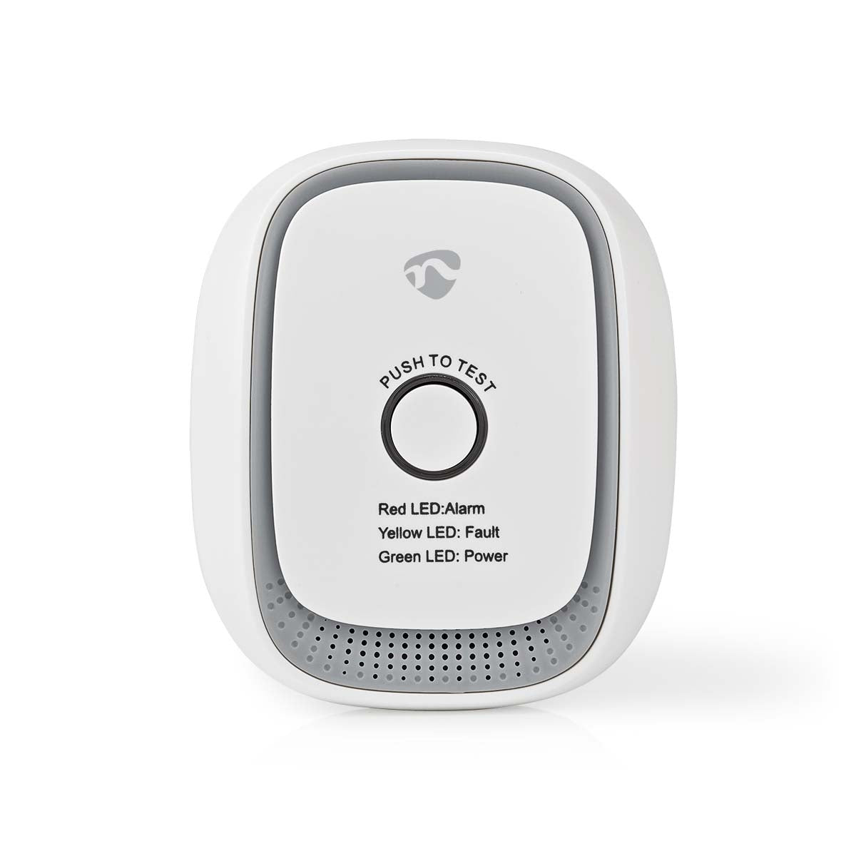 SmartLife Gas Detector | Zigbee 3.0 | Power adapter | Donor life cycle: 5 years | EN 50194-1:2009 | Android™ / IOS | With test button | 75 dB| White