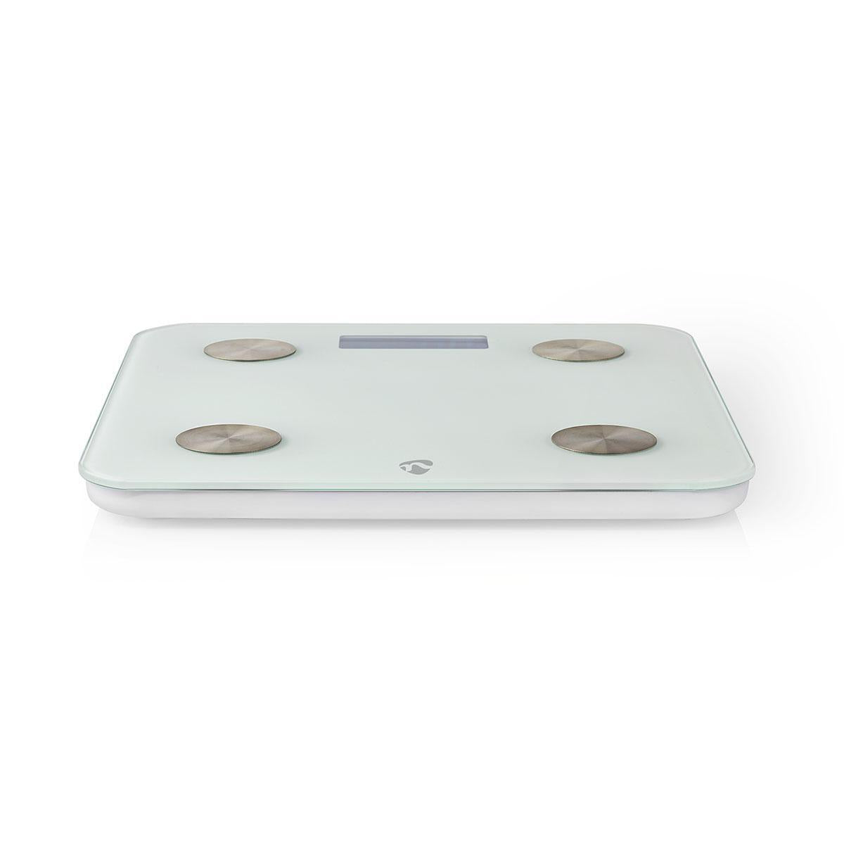 SmartLife Health Scales | Wi-Fi | Bone / BMR / Fat / Muscle / Water / Weight | 8 | Max load: 180 kg | Android™ / IOS | Glass | White