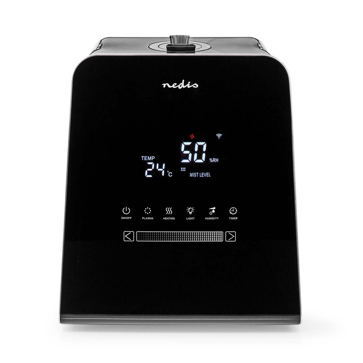 SmartLife Humidifier | 110 W | With Cool and Warm Mist | 5.5 l | Hygrometer | Timer | Remote control | Night mode | Black