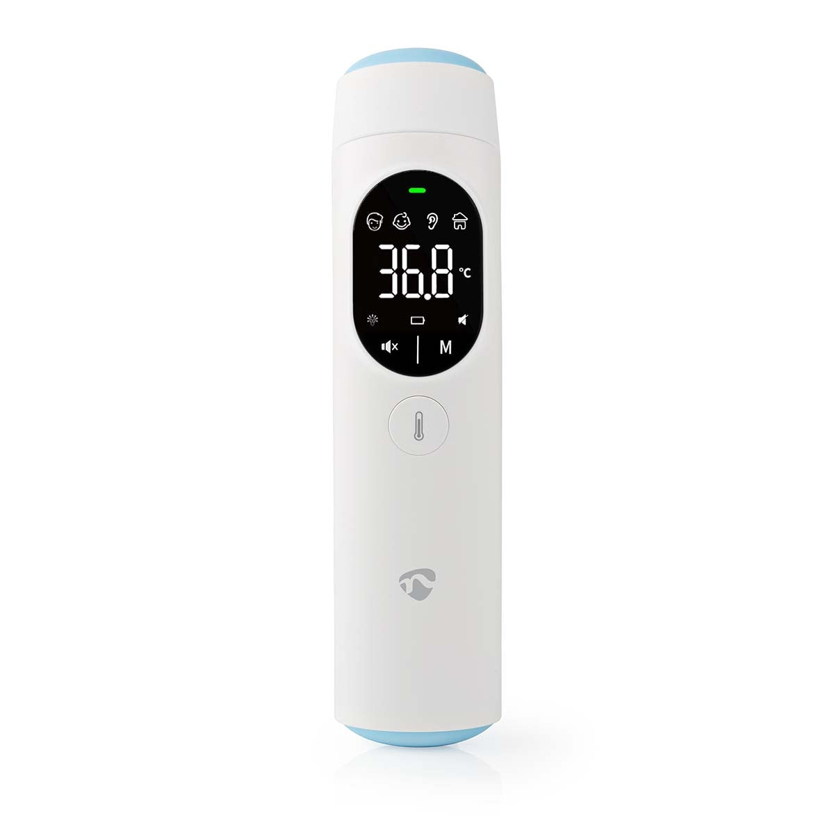 SmartLife Infrared Thermometer | LED Display | Ear / Forehead | White