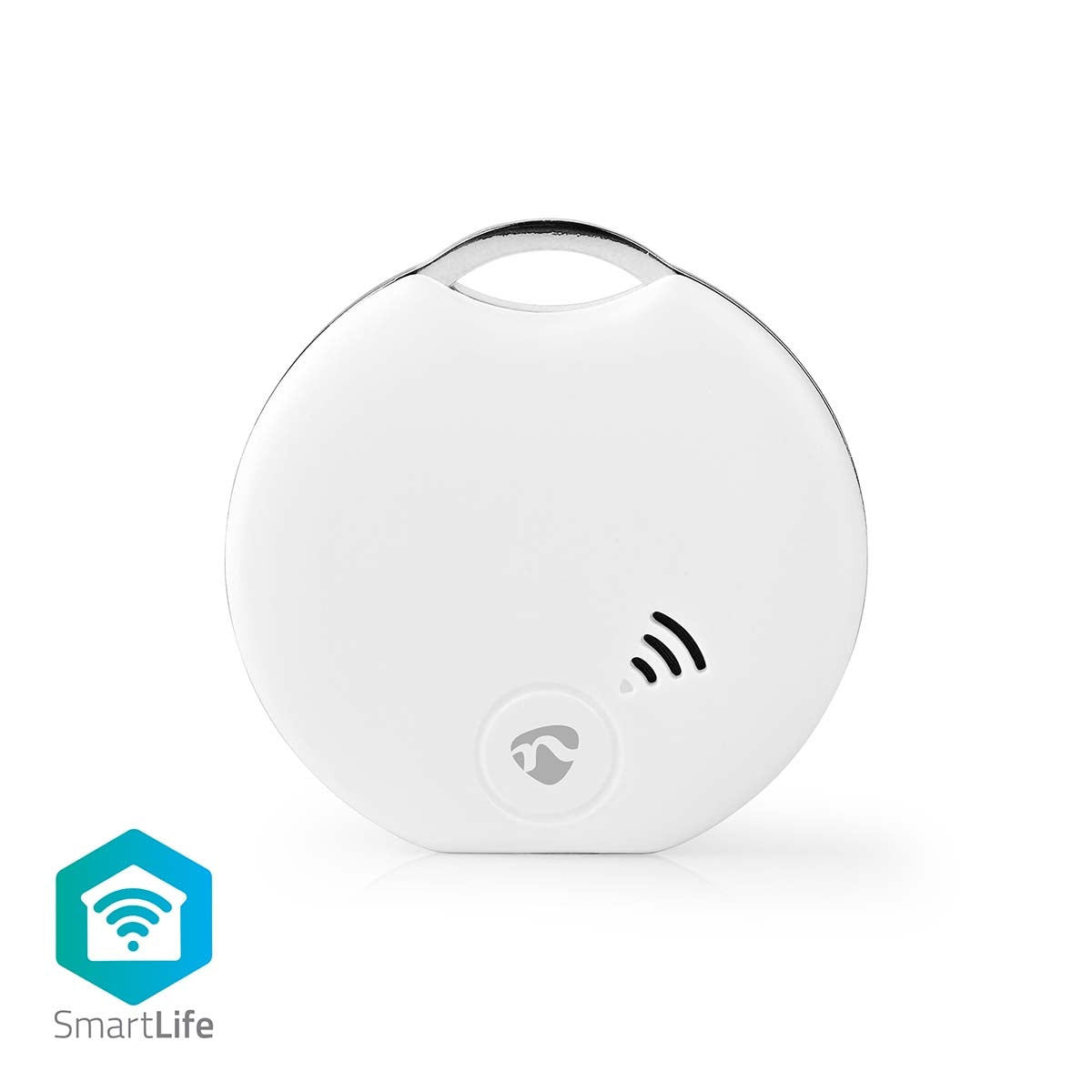 SmartLife Key Finder | Battery powered | 1x CR2032 | batteries included | Bluetooth® version: 4.0 | Battery life up to: 1 year | White | 1 pc.