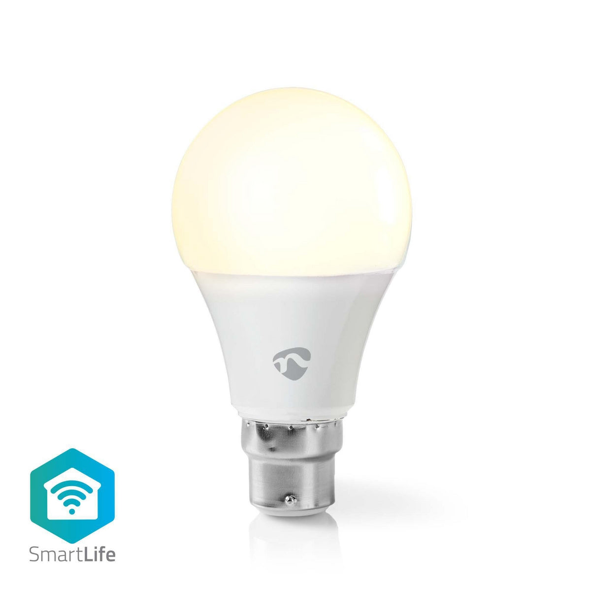 SmartLife LED Lamps | Wi-Fi | B22 | 800 lm | 9 W| Warm White | 2700 K| Android™ / IOS | A60 | 1 pc.