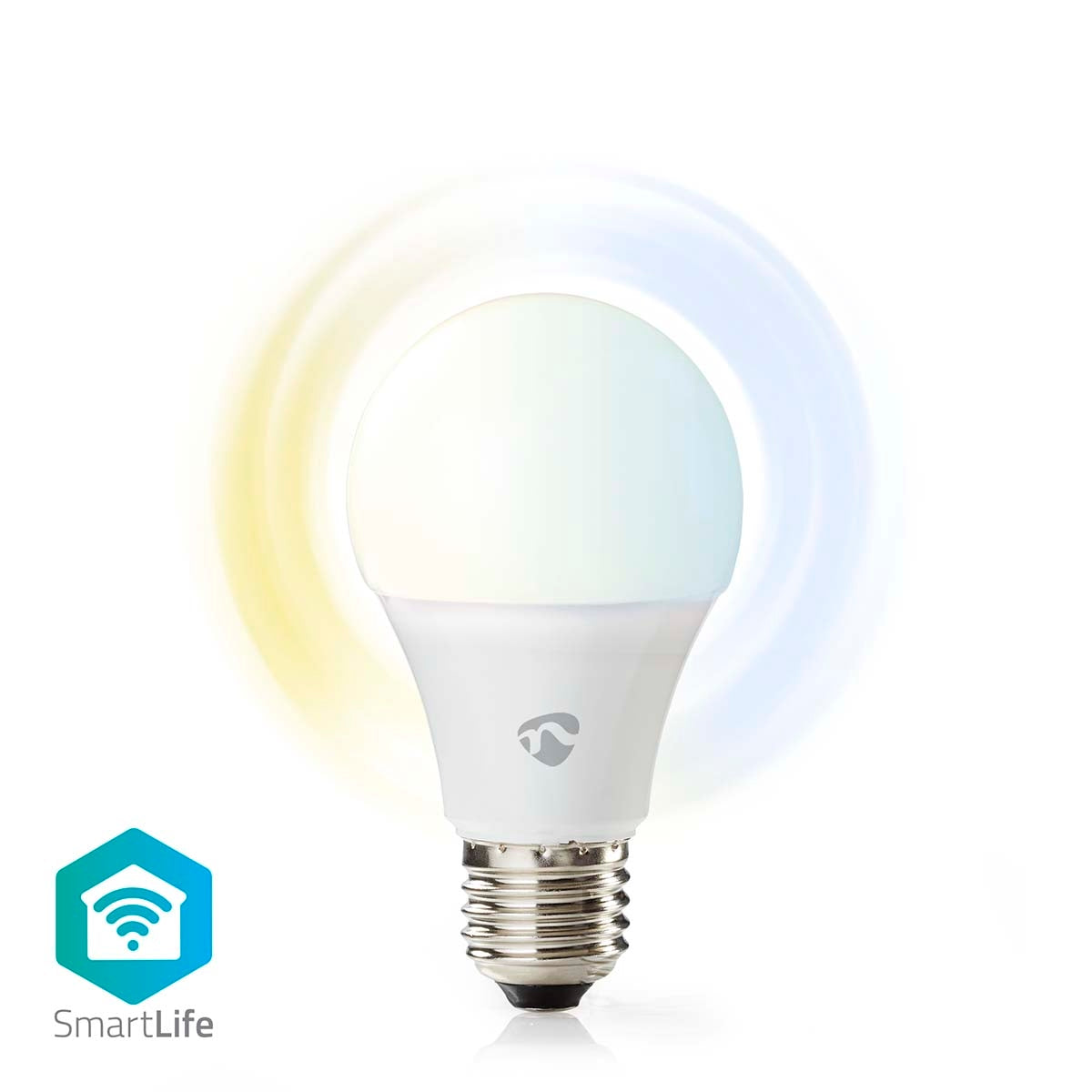 SmartLife LED Lamps | Wi-Fi | E27 | 806 lm | 9 W| Warm to cool white | 2700 - 6500 K | Android™ / IOS | Light bulb | 1 pc.