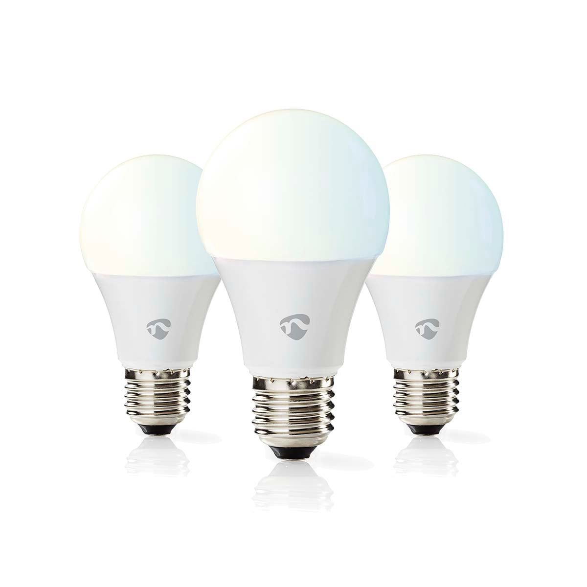 SmartLife LED Lamps | Wi-Fi | E27 | 806 lm | 9 W| Warm to cool white | 2700 - 6500 K | Android™ / IOS | Light bulb | 3 pcs.