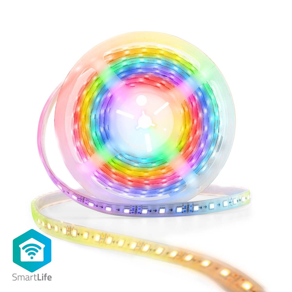 SmartLife LED Strip | Wi-Fi | Multicolored | SMD | 5.00 m | IP65 | 2700 K| 960 lm | Android™ / IOS