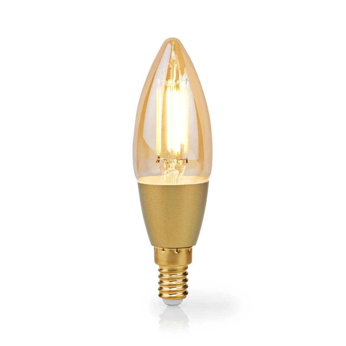 SmartLife LED vintage lamp | Wi-Fi | E14 | 470 lm | 4.9 W| Warm White | 1800 - 3000 K | Glass | Android™ / IOS | Light | 1 pc.