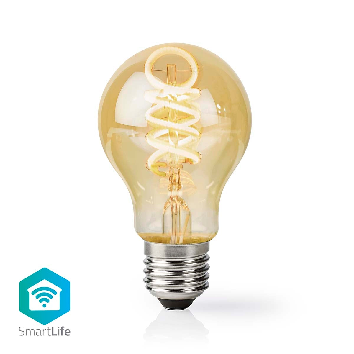 SmartLife LED vintage lamp | Wi-Fi | E27 | 360 lm | 4.9 W| Warm to cool white | 1800 - 6500 K | Glass | Android™ / IOS | Light bulb | 1 pc.