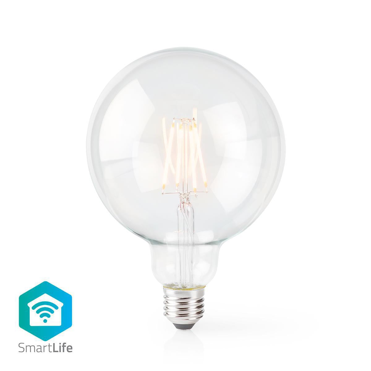 SmartLife LED vintage lamp | Wi-Fi | E27 | 500 lm | 5 W| Warm White | 2700 K| Glass | Android™ / IOS | G125 | 1 pc.