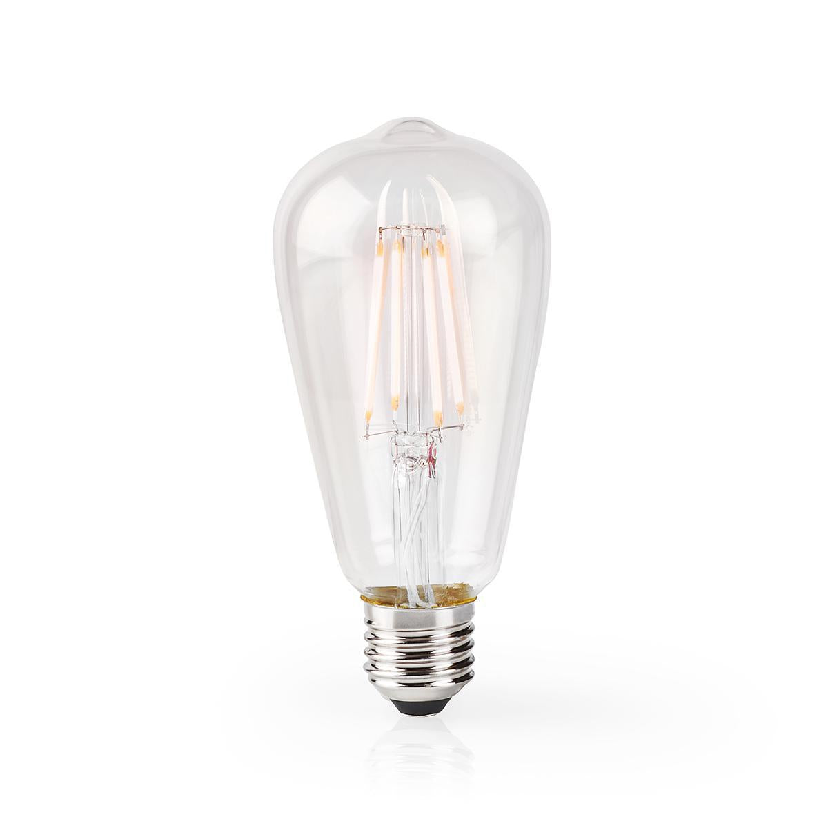 SmartLife LED vintage lamp | Wi-Fi | E27 | 500 lm | 5 W| Warm White | 2700 K| Glass | Android™ / IOS | ST64 | 1 pc.