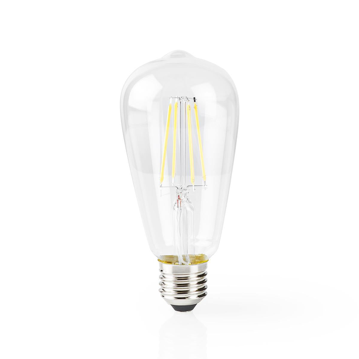 SmartLife LED vintage lamp | Wi-Fi | E27 | 500 lm | 5 W| Warm White | 2700 K| Glass | Android™ / IOS | ST64 | 1 pc.