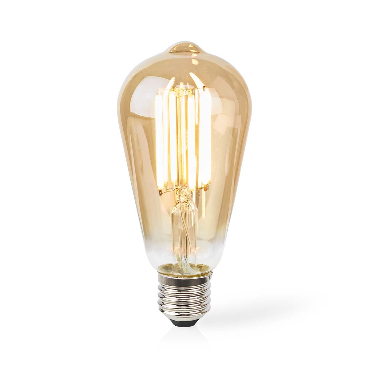 SmartLife LED vintage lamp | Wi-Fi | E27 | 806 lm | 7 W| Warm White | 1800 - 3000 K | Glass | Android™ / IOS | ST64 | 1 pc.