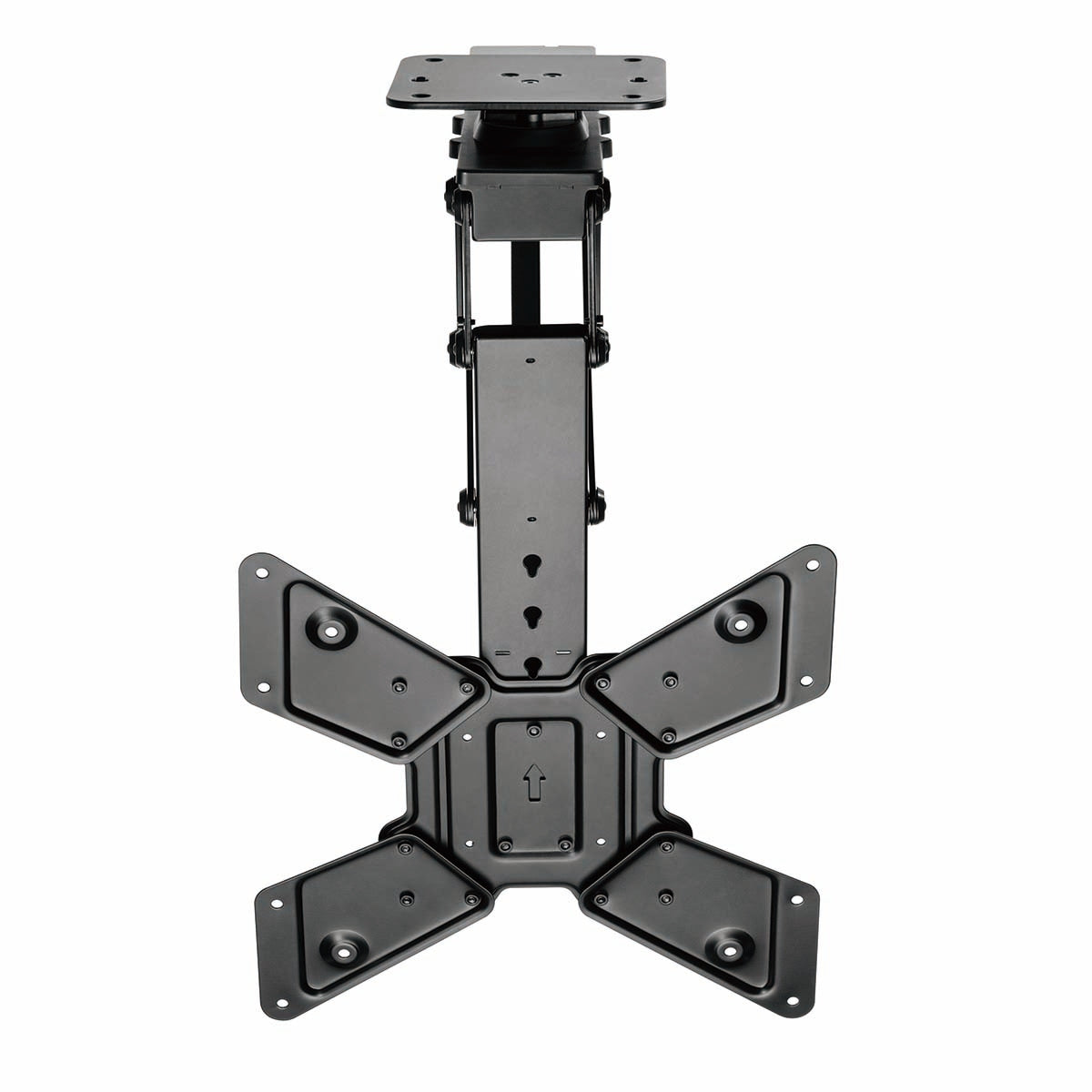 SmartLife Motorised TV Ceiling Mount | 23 - 65 " | Maximum supported screen weight: 30 kg | Rotatable | Tiltable | Minimum ceiling distance: 140 mm | Remote controlled | Steel | Black