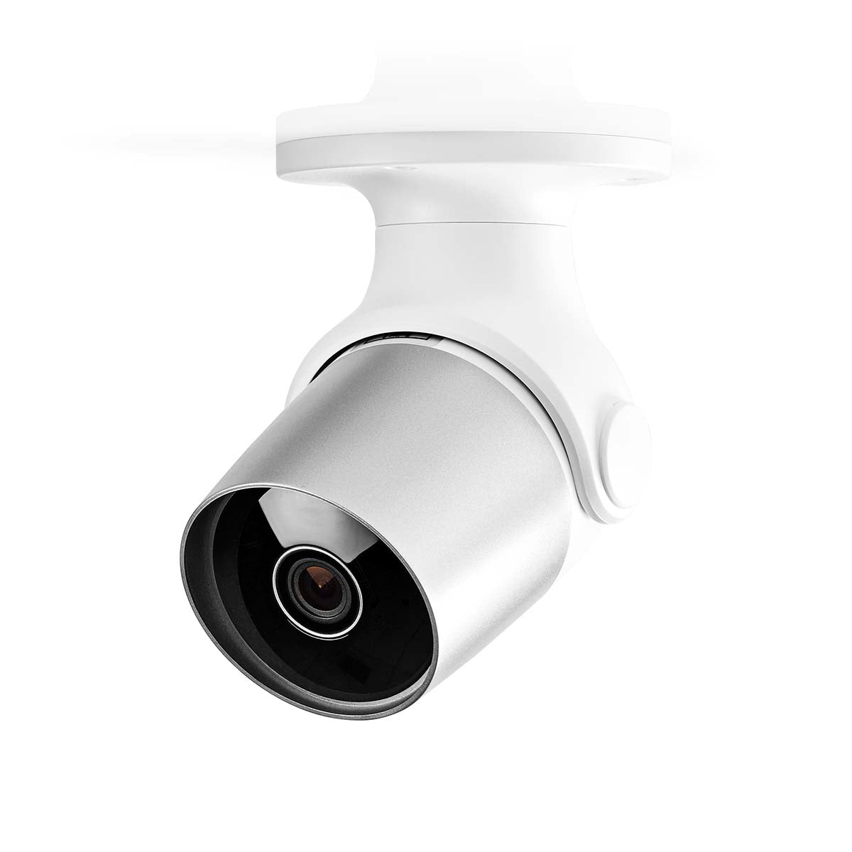 SmartLife Outdoor Camera | Wi-Fi | Full HD 1080p | IP65 | microSD (not included) / Cloud storage (optional) | 12 V DC | With motion sensor | Night Vision | Silver / White