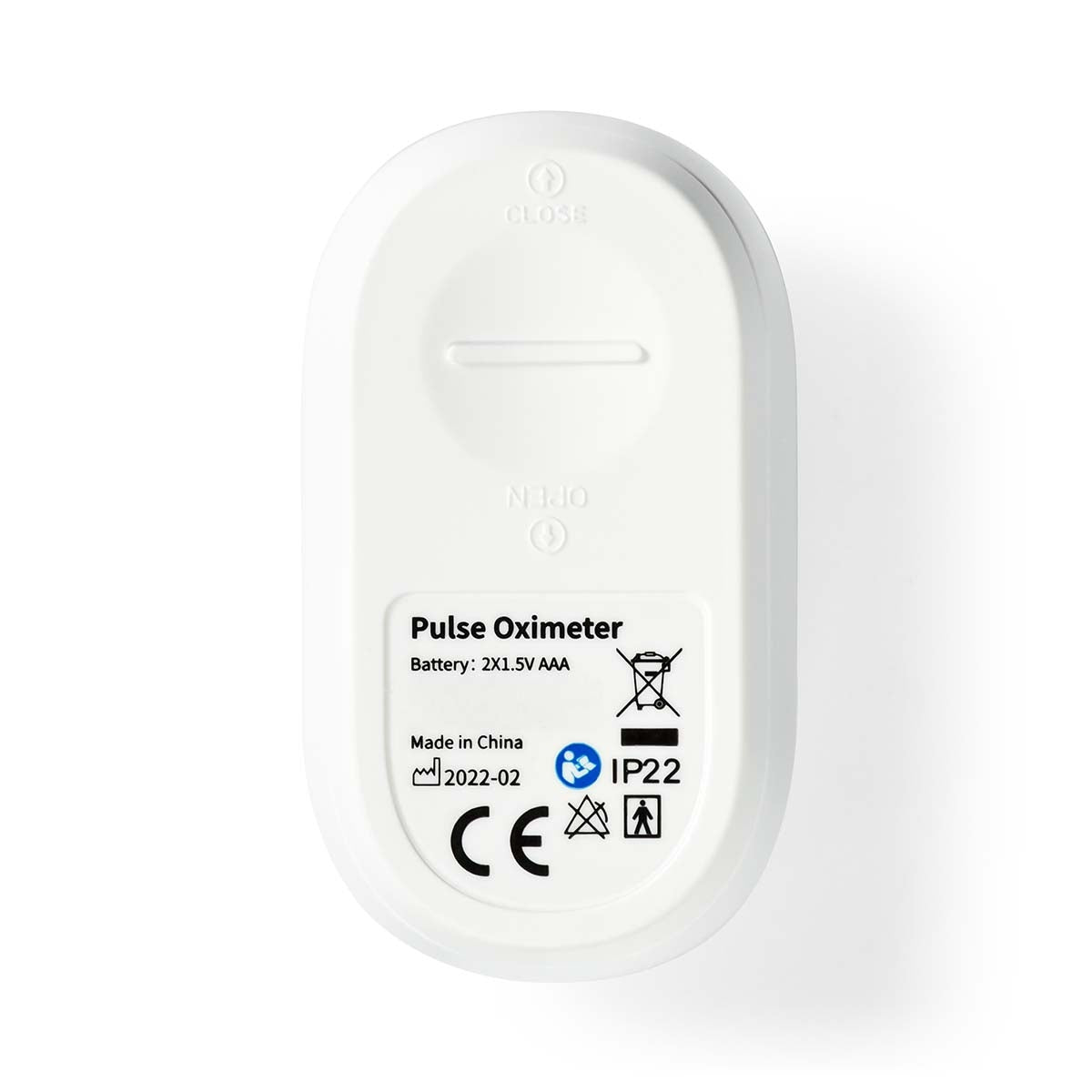 SmartLife Oxygen Meter | Bluetooth | OLED screen | Audible Alarm / Perfusion Index / Pulse Rate / High Precision Sensor / Impaired Movement Disorder / Oxygen Saturation (SpO2) | White