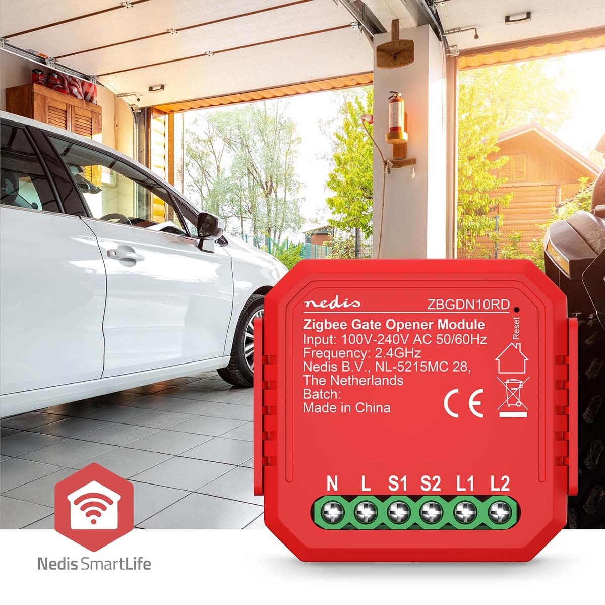 SmartLife Power Switch | Zigbee 3.0 | 2.5 W | Terminal Connection | App available for: Android™ / IOS