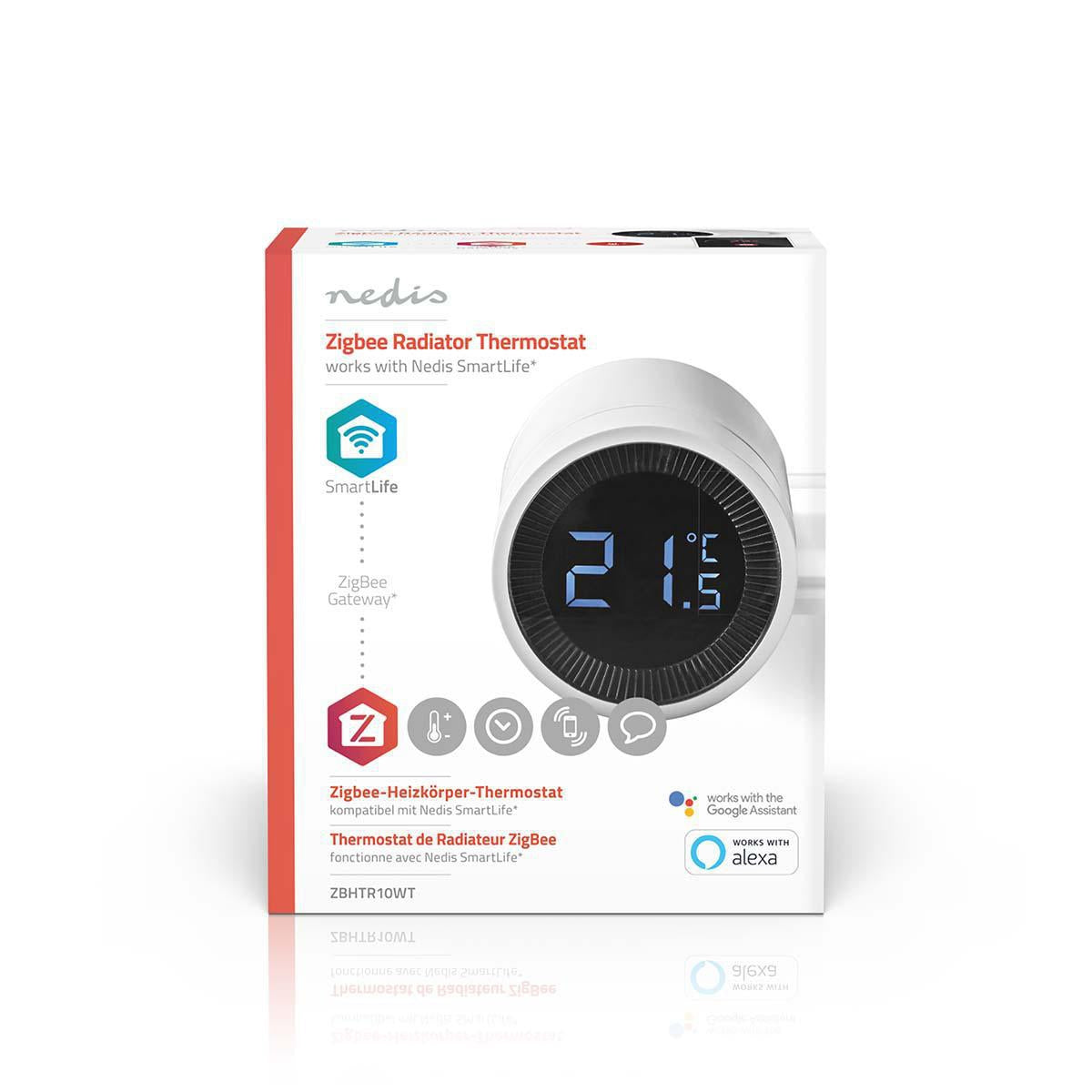 SmartLife Radiator Control | Zigbee 3.0 | Battery powered | LCD | Android™ / IOS