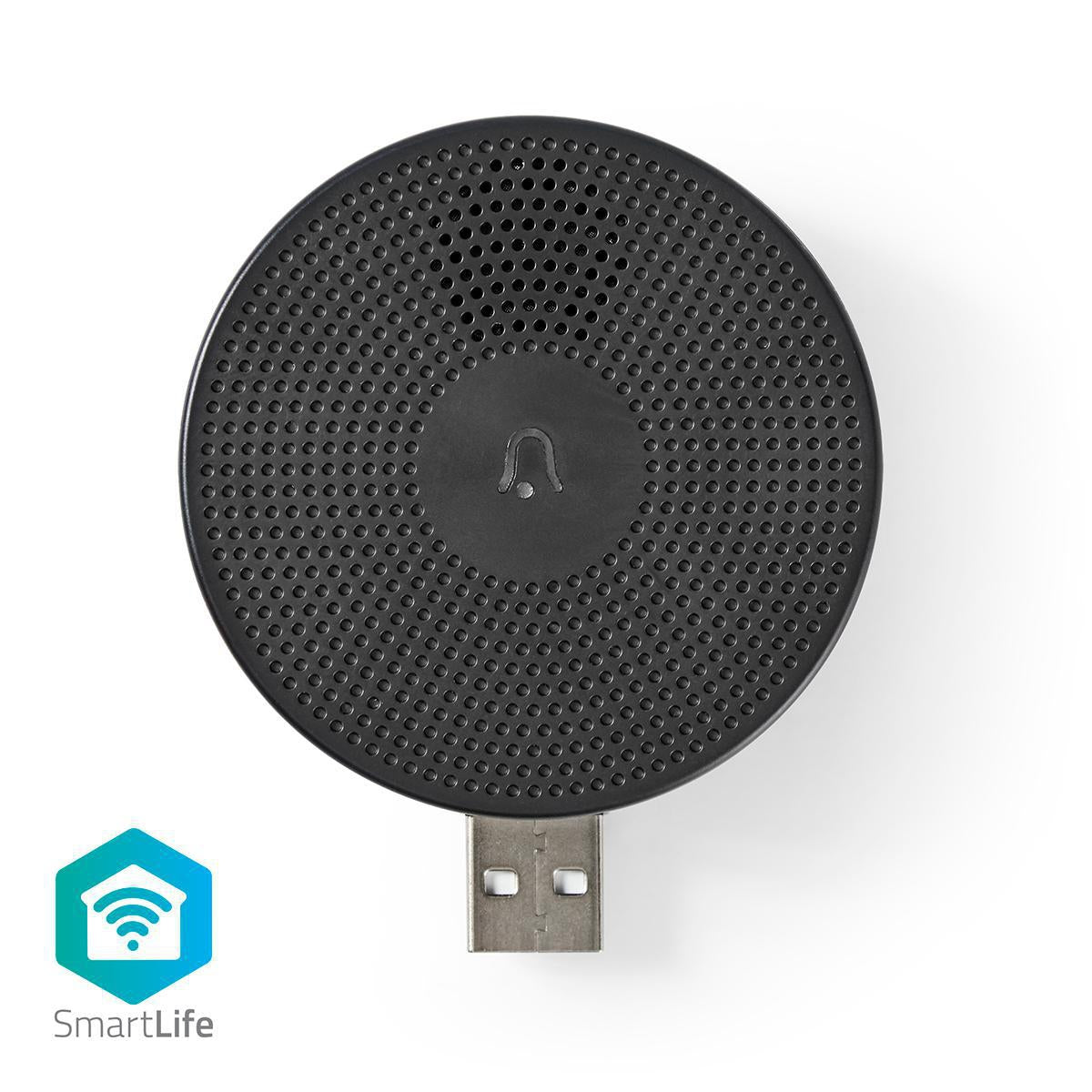SmartLife Ring Clock | Wi-Fi | Accessories for: WIFICDP10GY | USB Power | 4 Sound | 5 V DC | Adjustable volume | Black