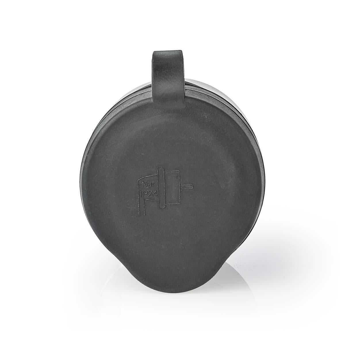 SmartLife Smart Plug | Wi-Fi | IP44 | 3680 W | Earthed plug / Type F (CEE 7/7) | -5 - 40 °C | Android™ / IOS | Black