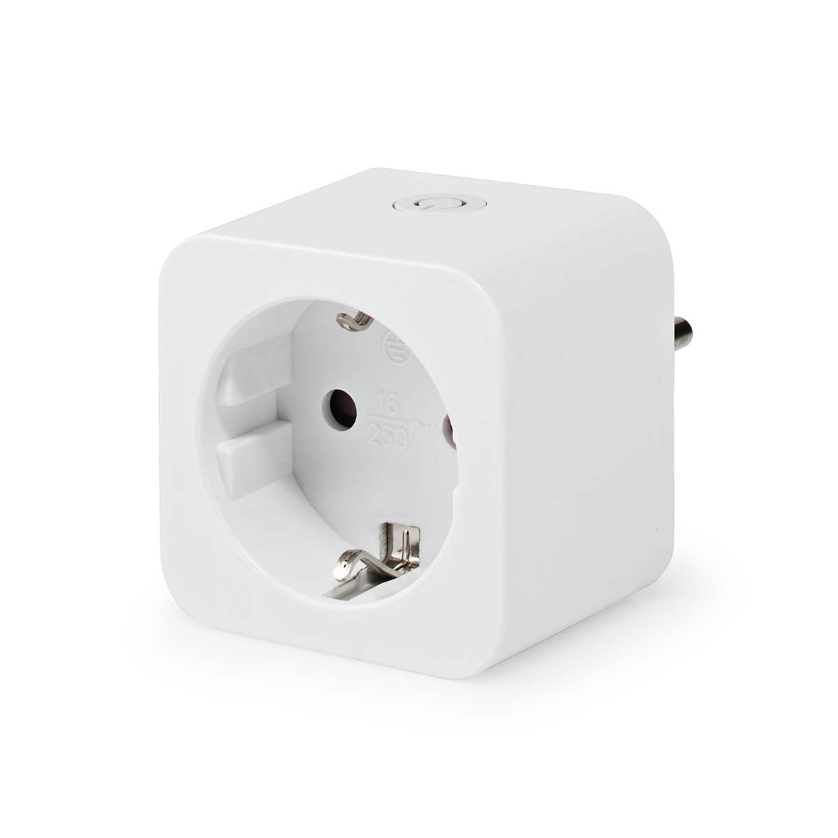 SmartLife Smart Plug | Zigbee 3.0 | IP21 | Power meter | 3680 W | Hybrid (CEE 7/7) | 0 - 55 °C | Android™ / IOS | White | 1 pcs