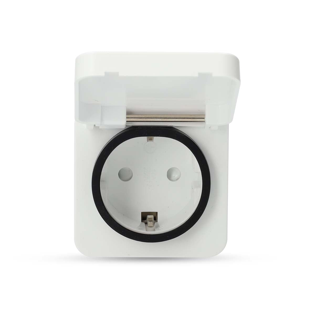 SmartLife Smart Plug | Zigbee 3.0 | IP44 | Power meter | 3680 W | Type F (CEE 7/7) | -10 - 40 °C | Android™ / IOS | White | 1 pcs