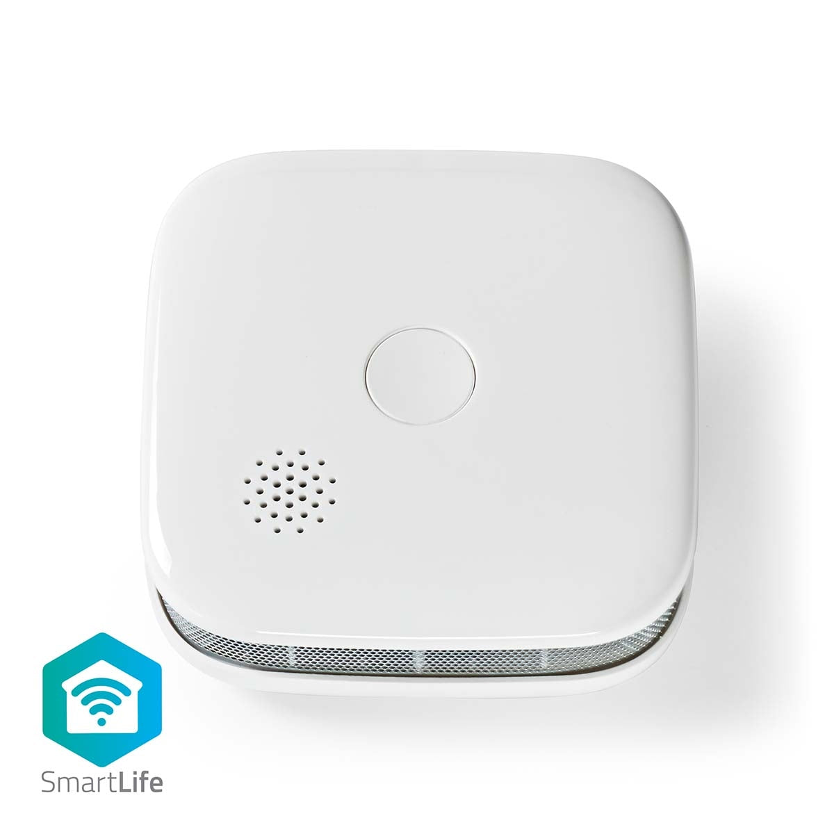 SmartLife Smoke Detector | Wi-Fi | Battery powered | Donor life cycle: 10 years | EN 14604 | Max. battery life: 24 Months | 85 dB| White | 1 pc.
