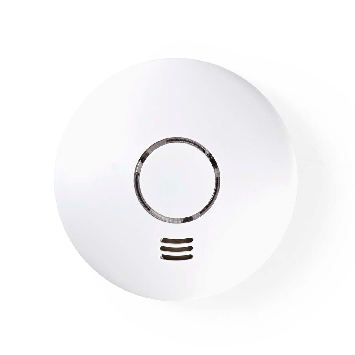 SmartLife Smoke Detector | Wi-Fi | Heat Sensor | Battery powered | Donor life cycle: 10 years | EN 14604 | Max. battery life: 24 months | 85 dB| White | 1 pc.
