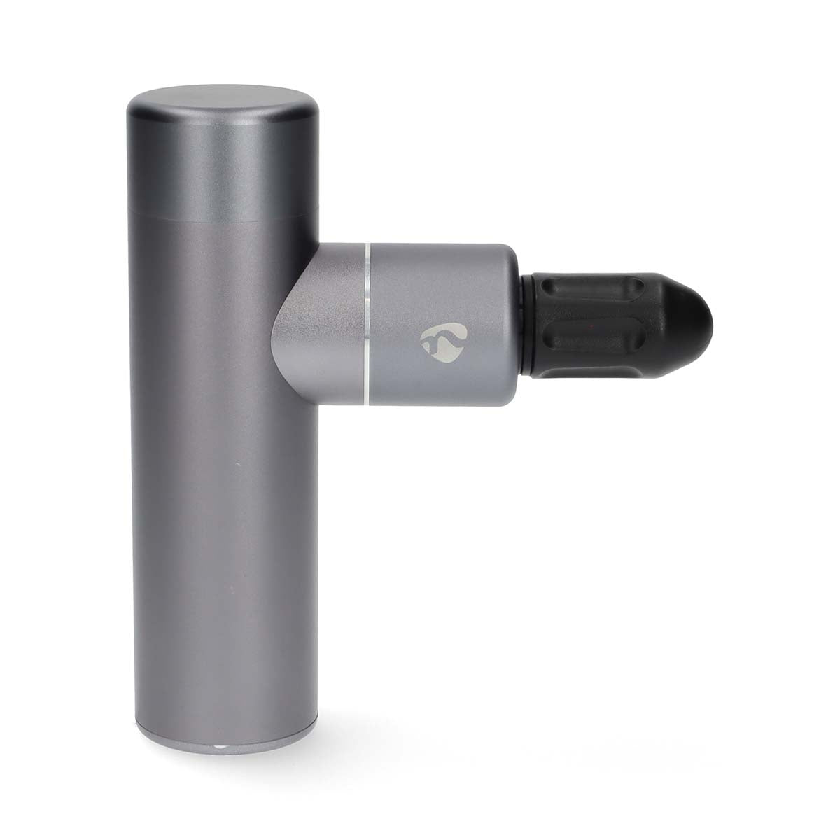 SmartLife Sports Massage Gun | Accu Powered | N/A | Rechargeable | 5 Massage Modes | Conical Head / Drawstring Bag / Flat Head / Spherical Head / U-shape Head | Dark Grey