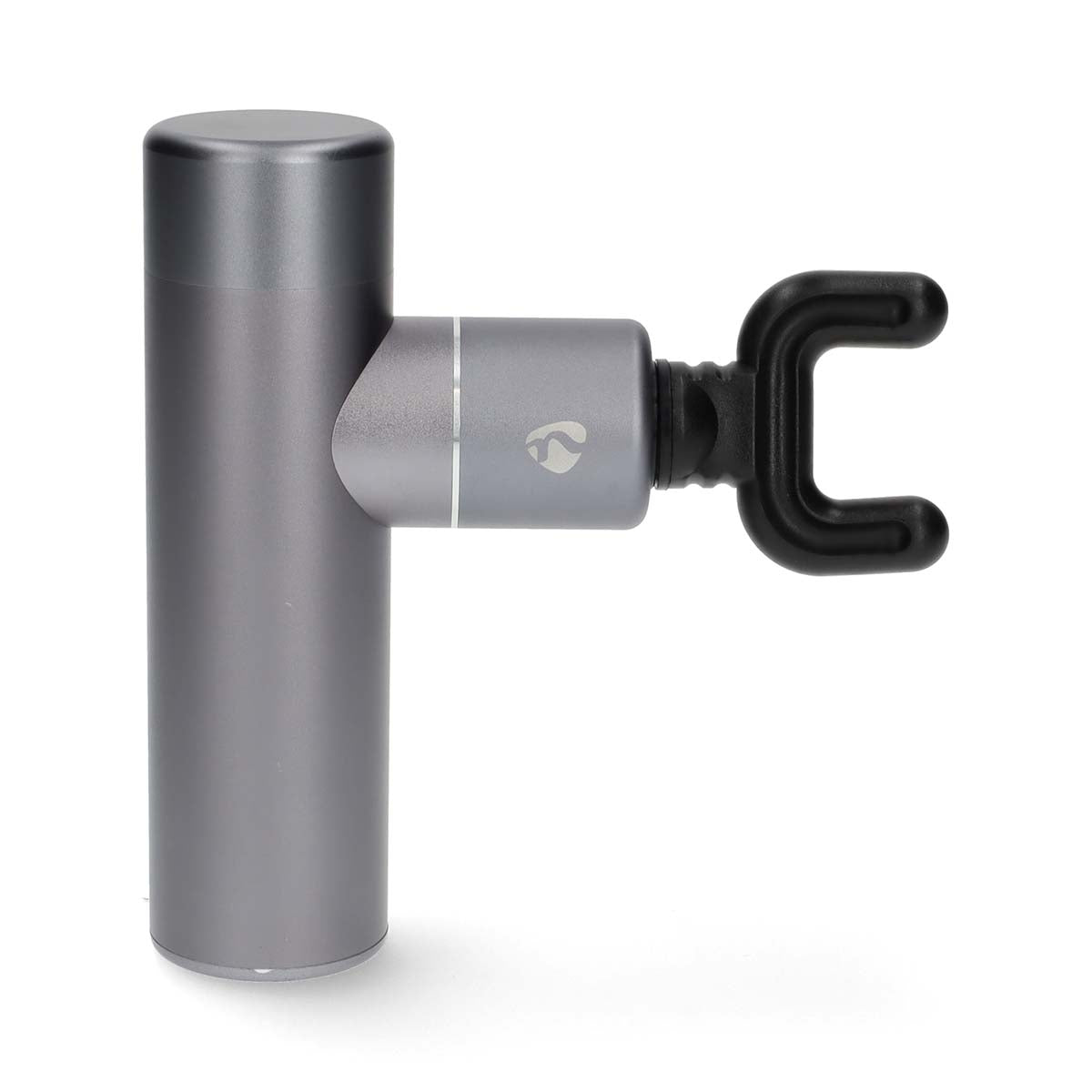 SmartLife Sports Massage Gun | Accu Powered | N/A | Rechargeable | 5 Massage Modes | Conical Head / Drawstring Bag / Flat Head / Spherical Head / U-shape Head | Dark Grey