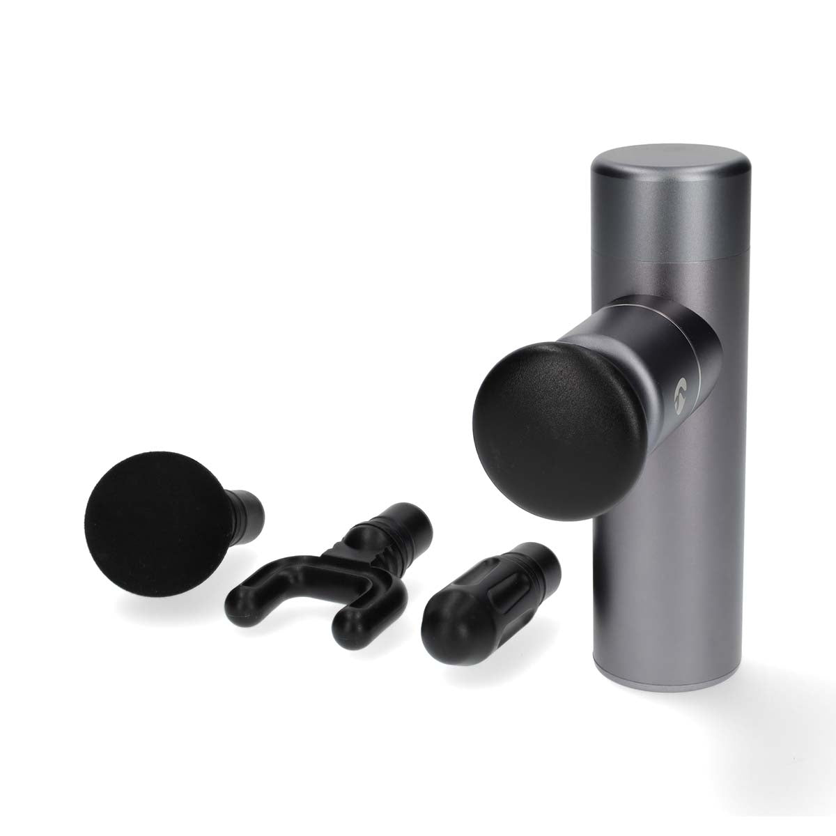 SmartLife Sports Massage Gun | Accu Powered | N/A | Rechargeable | 5 Massage Modes | Conical Head / Drawstring Bag / Flat Head / Spherical Head / U-shape Head | Dark Grey