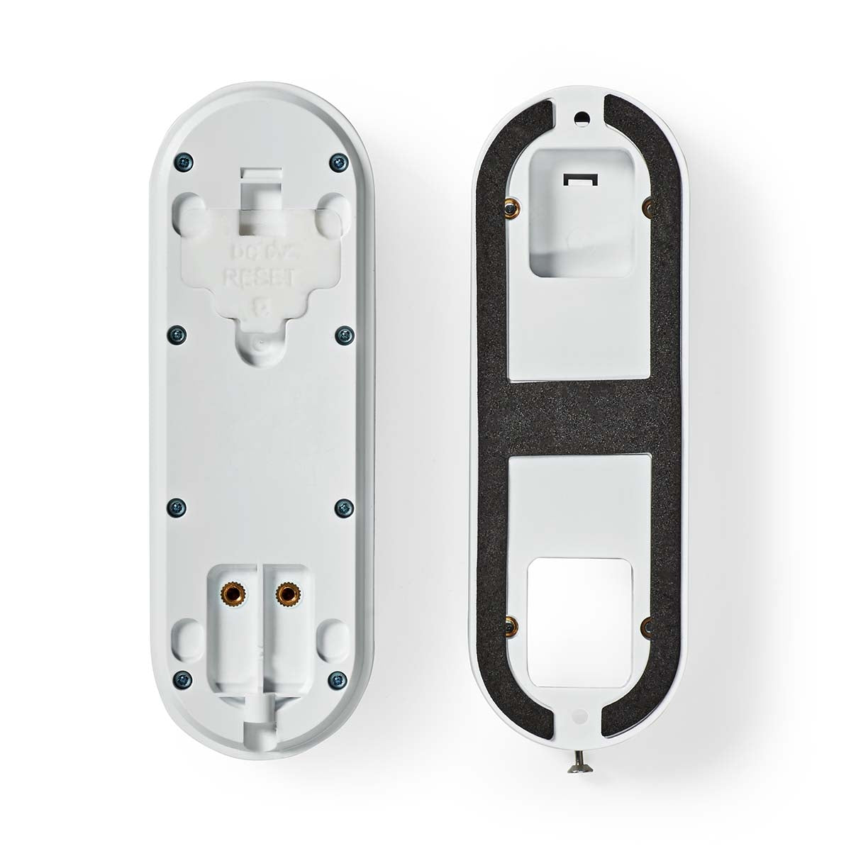 SmartLife Video Doorbell | Wi-Fi | Battery Powered / Mains Powered | 1536x1536 | Cloud Storage (optional) / microSD (not included) / Onvif | IP65 | With motion sensor | White