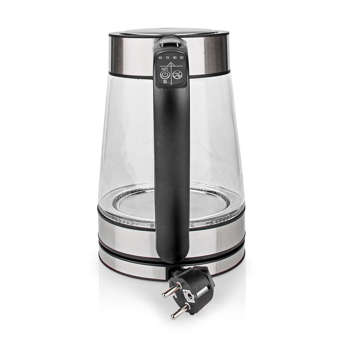 SmartLife Water boiler | Wi-Fi | 1.7 l | Glass | 40,60,70,80,90,100 °C | Temperature indicator | Rotatable 360 degrees | Concealed heating element | Strix® Control | Cook-tort function | Android™ / IOS