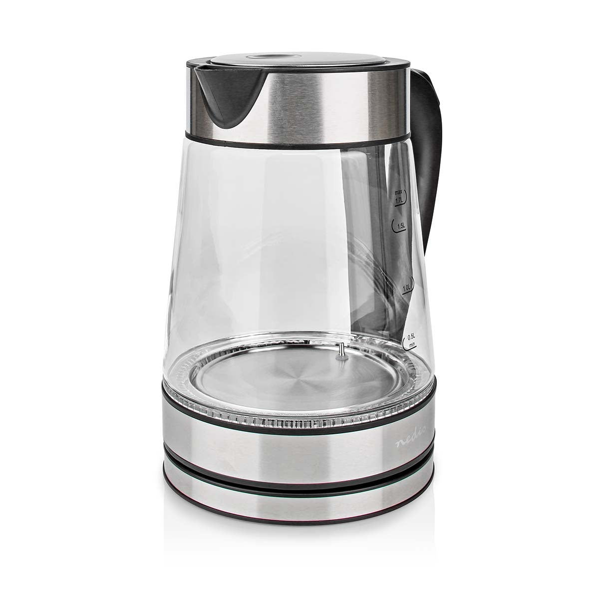 SmartLife Water boiler | Wi-Fi | 1.7 l | Glass | 40,60,70,80,90,100 °C | Temperature indicator | Rotatable 360 degrees | Concealed heating element | Strix® Control | Cook-tort function | Android™ / IOS