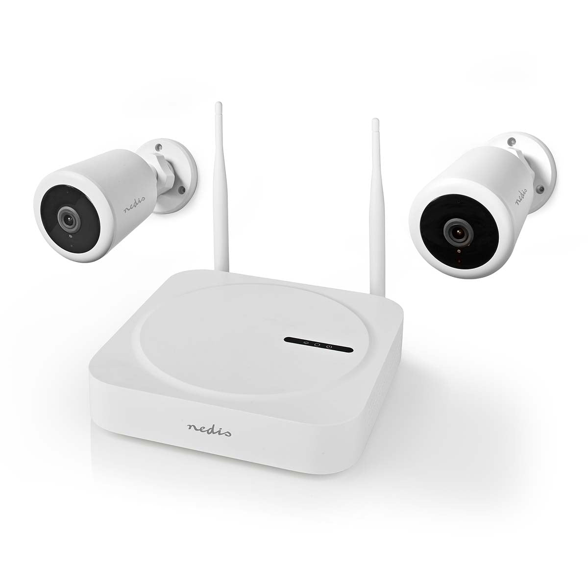 SmartLife Wireless Camera System | 2x Camera | Full HD 1080p | IP65 | Night vision | White