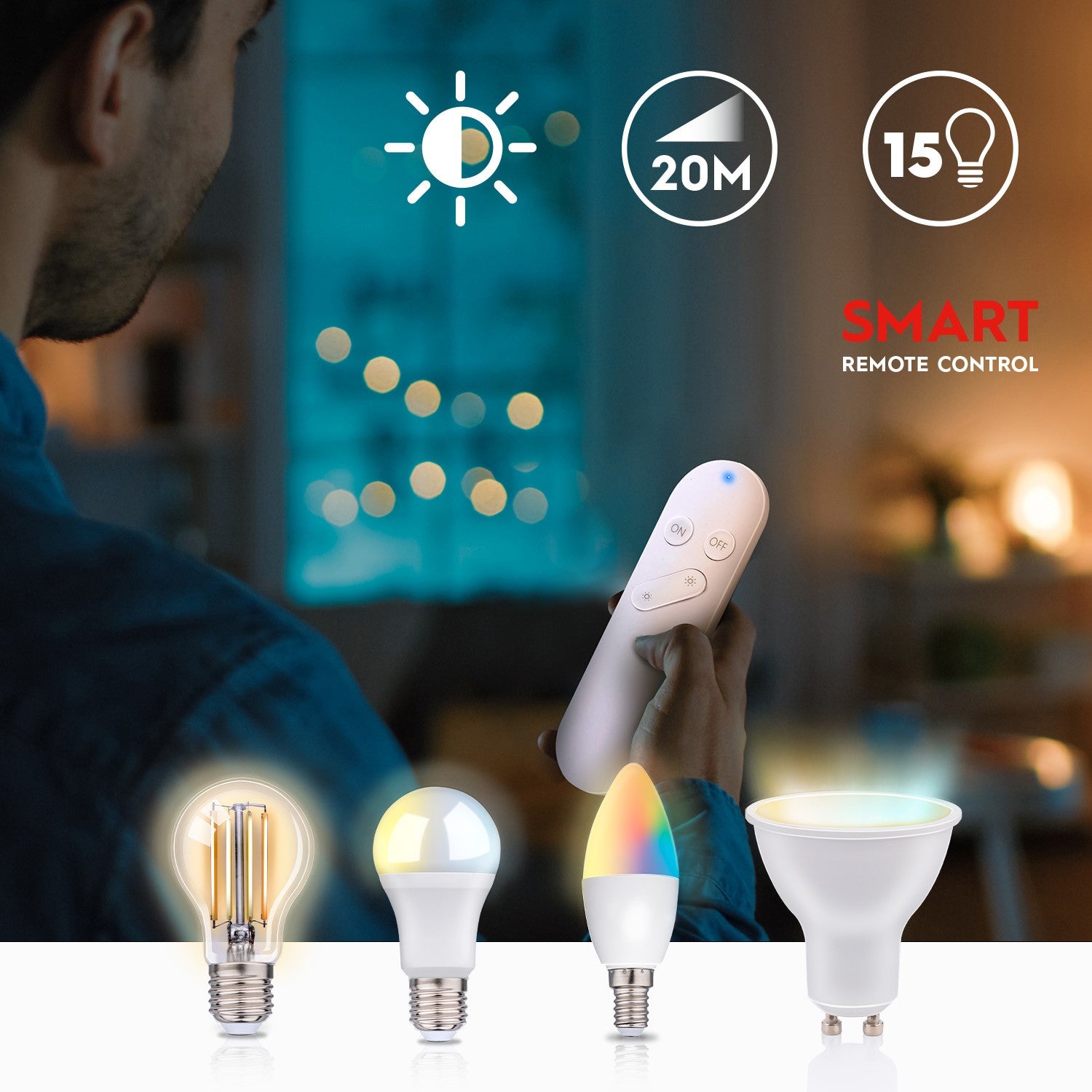 Smart Remote Control with Dimmer