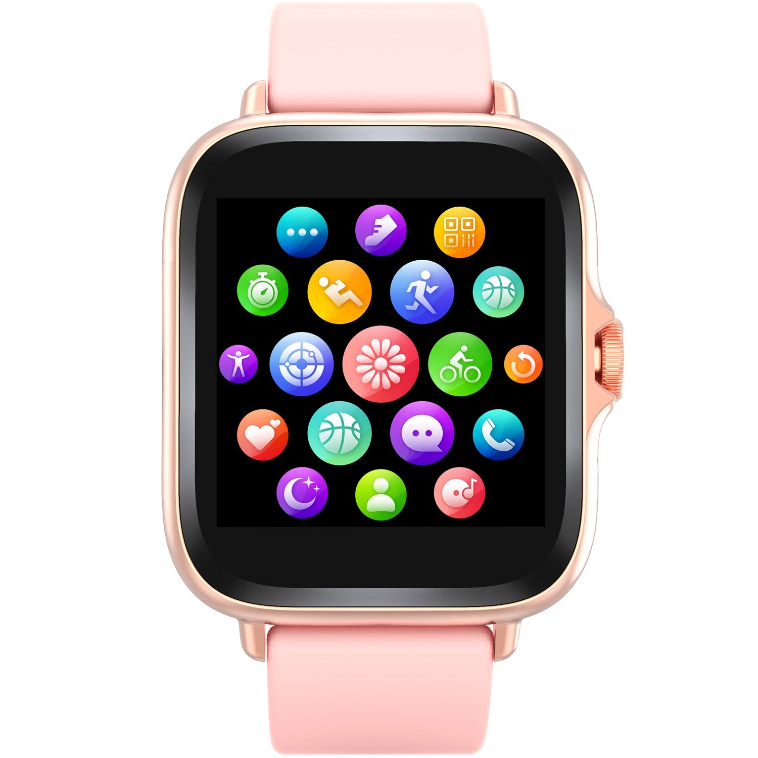 SmartWatch 1.44" display Heart sensor Pink