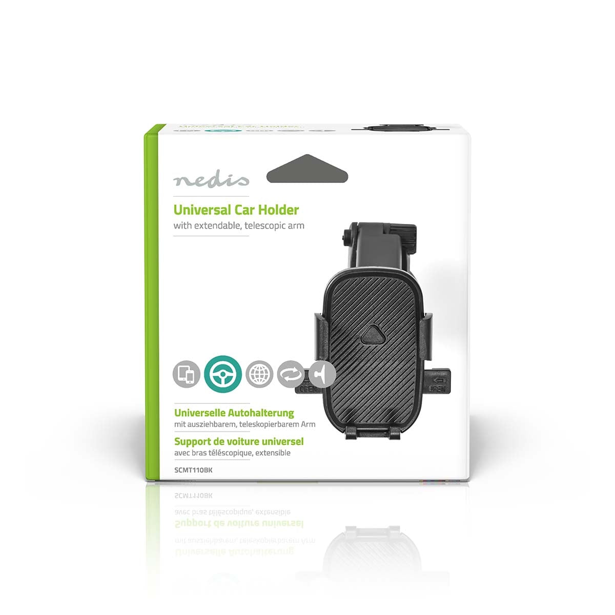Smartphone Car Mount | Universal | Minimum screen size: 4.5 " | Maximum screen size: 7 " | Interactive