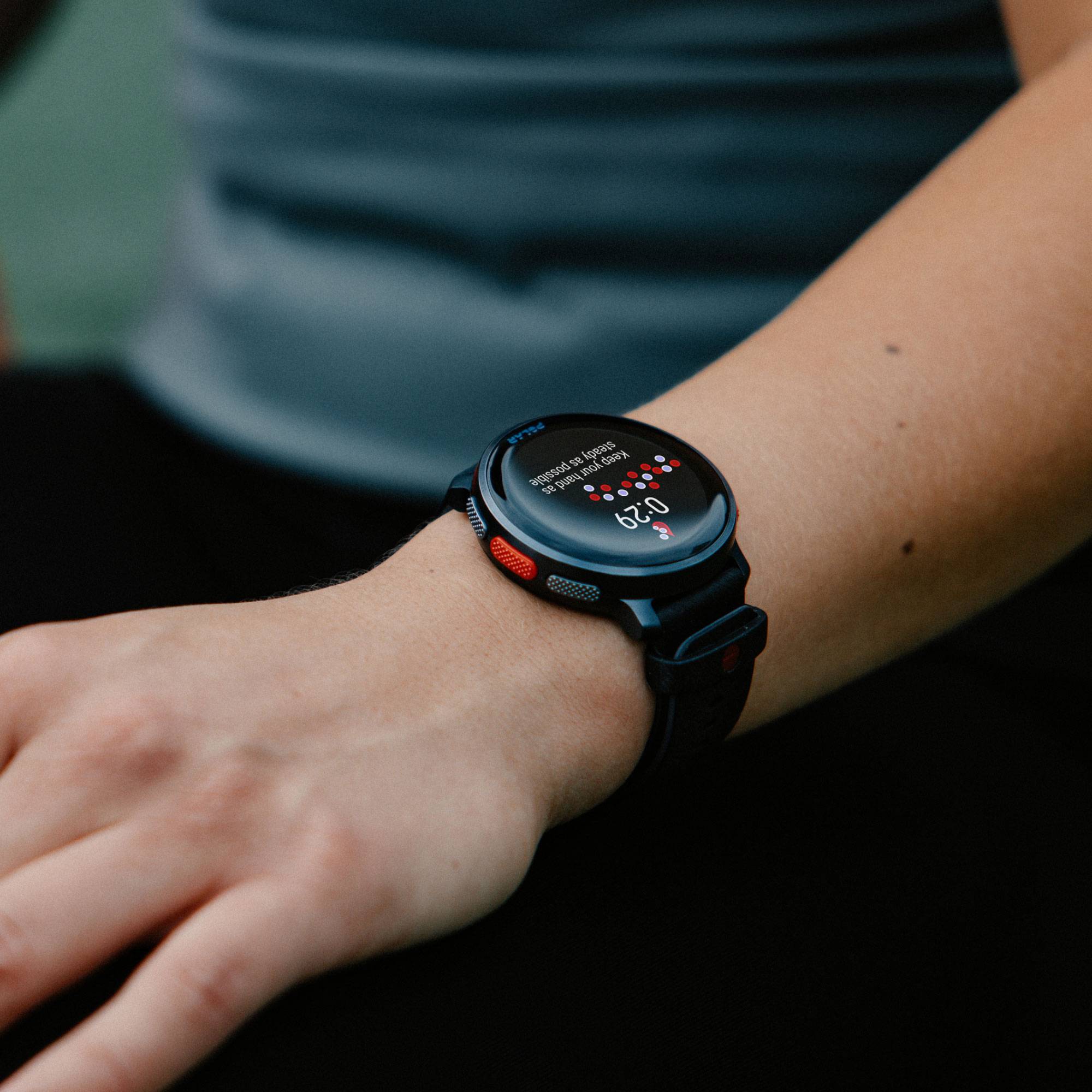 Smartwatch, Black, Small-Large Adjustable Strap