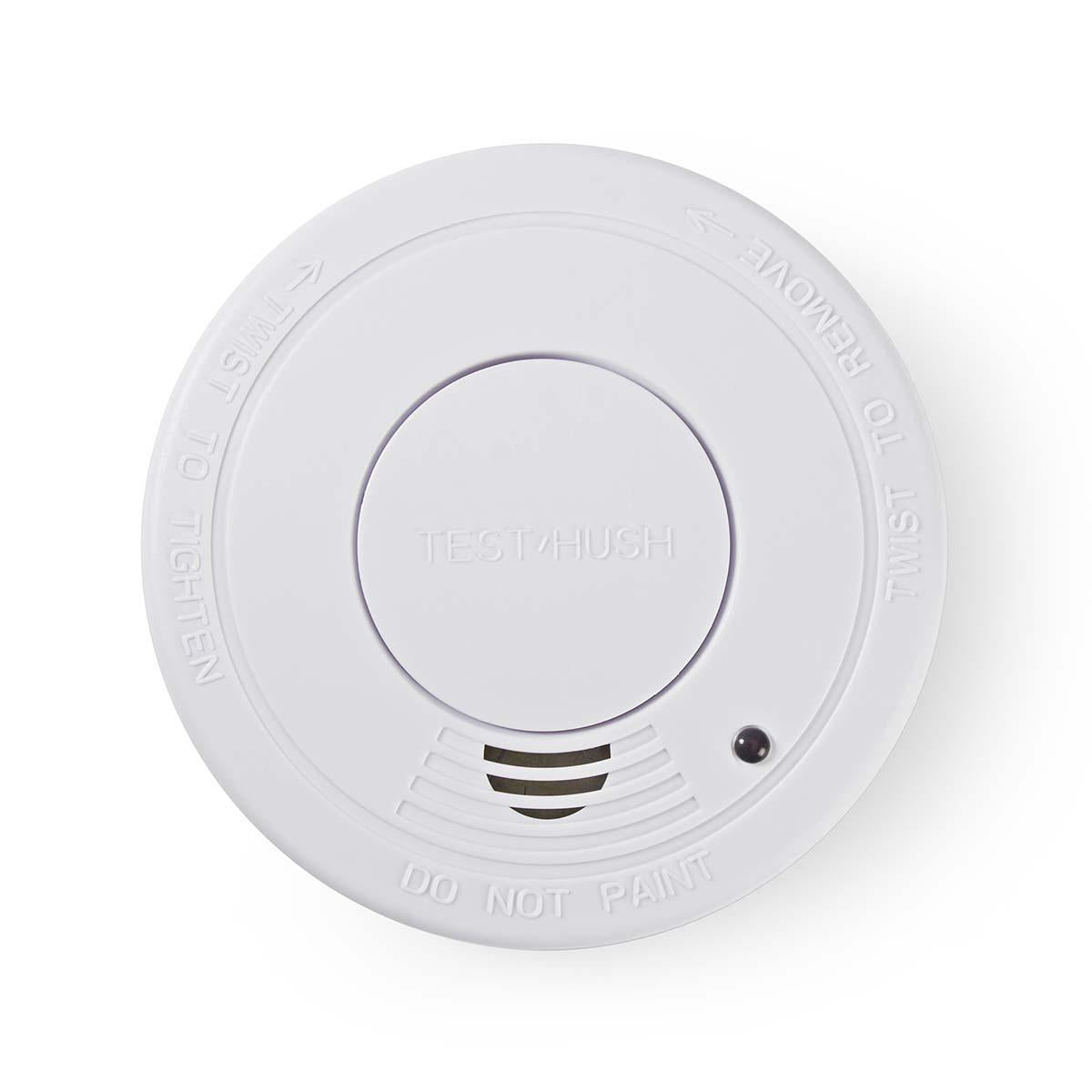 Smoke alarm | Battery powered | Battery life up to: 1 year | EN 14604 | With pause button | With test button | 85 dB| ABS | White
