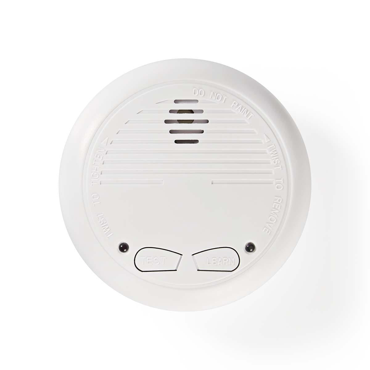 Smoke alarm | Battery powered | Battery life up to: 1 year | Syncable | EN 14604 | With test button | 85 dB| ABS | White